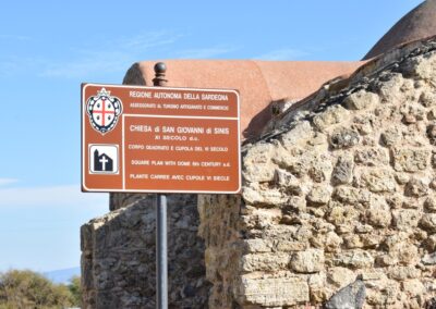 Chiesa San Giovanni di Sinis indicazione turistica